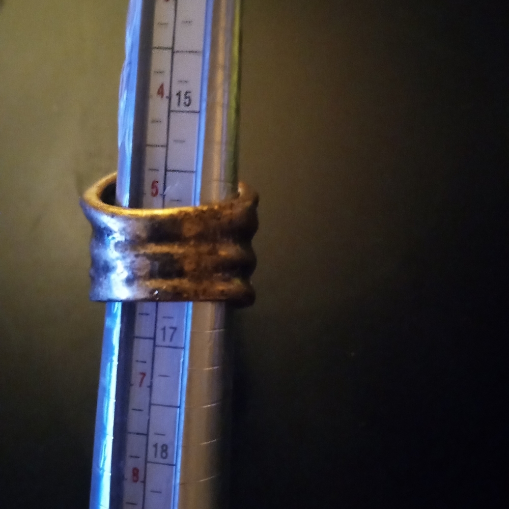 Ann Taylor Signed Copper Tone Statement Ring, Sca… - image 6